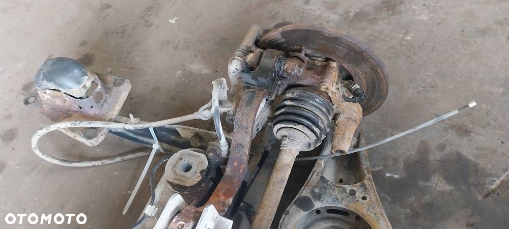 KOMPLETNE ZAWIESZENIE BELKA SANKI TYŁ DYFER DYFERENCJAŁ GOLF V 4x4 - 14