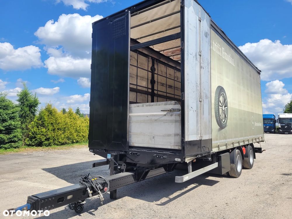 Fliegl RUFA Tandem jumbo przejazd 7,7 przestrzenna - 7