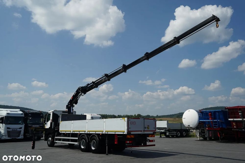 Renault C 380 / 6x4 / SKRZYNIOWY 6,8 m / + HDS HIAB 244 EP-5 /  WYSÓW: 15 M / MAX 8 400 KG /  MANUAL / EURO 6 - 4