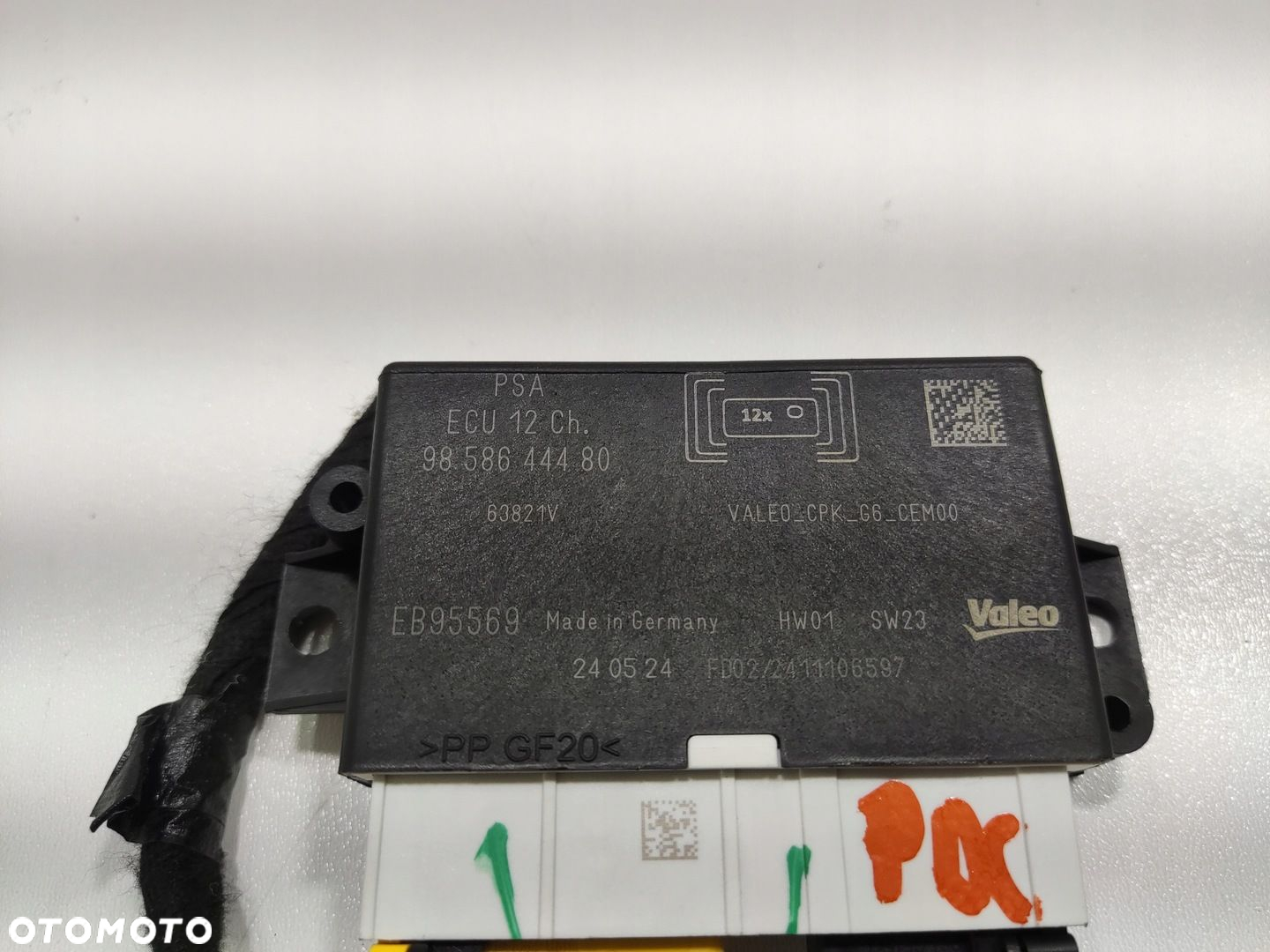 MODUŁ CZUJNIKÓW PARKOWANIA PDC PEUGEOT 208 II 2024-2025 LIFT 9858644480 - 4