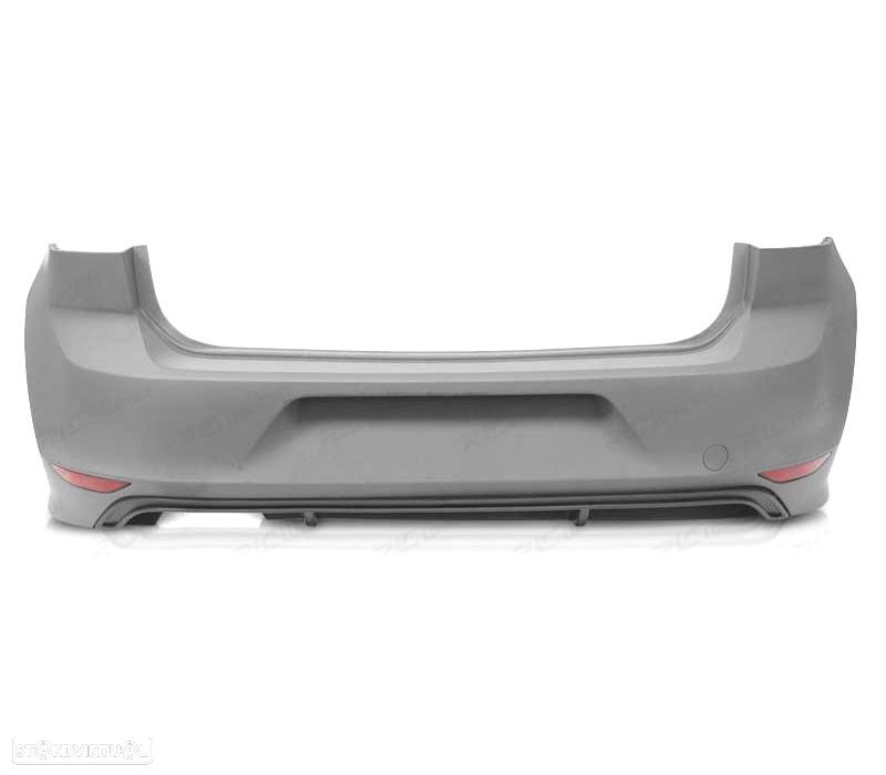 PARA-CHOQUES TRASEIRO VOLKSWAGEN VW GOLF 7 12-17 LOOK GTD - 3