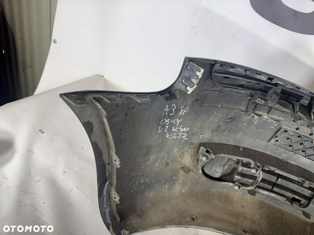 Audi A3 8P Zderzak Przód Przedni LZ7L 2005-2008 Duży Grill - 11