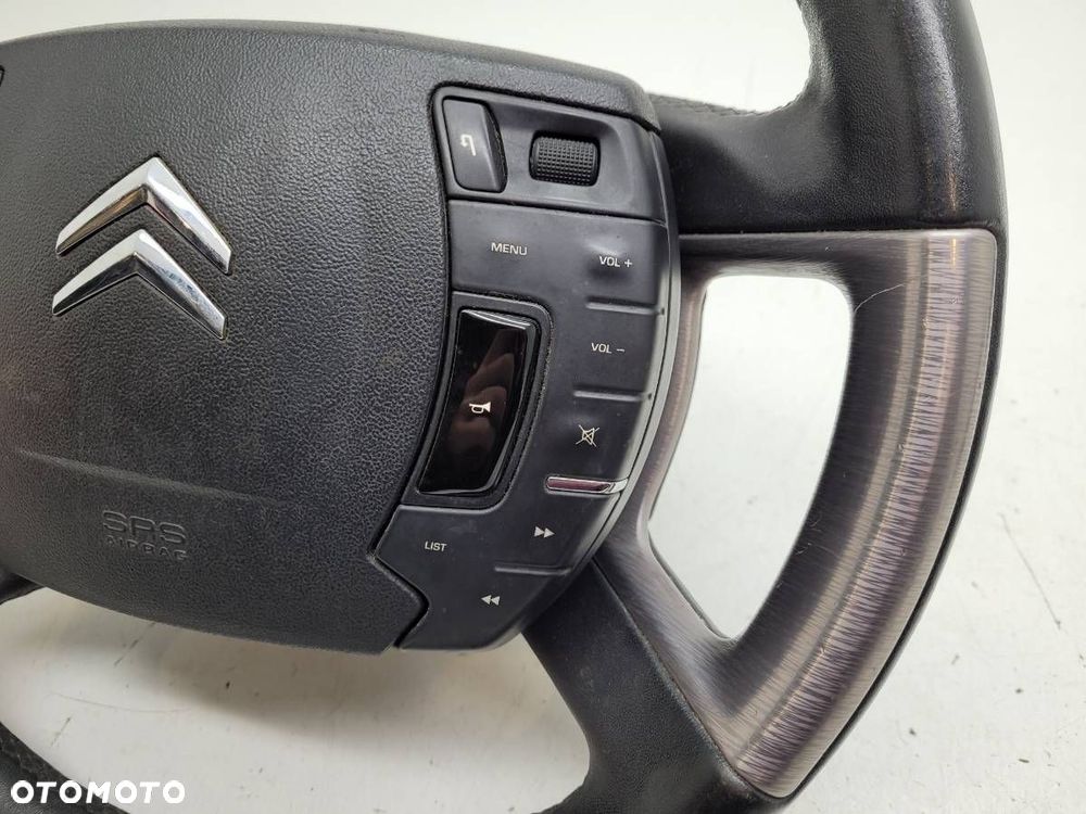 KIEROWNICA SKÓRA PODUSZKA MULTIFUNKCJA C5 III X7 609435700 96829218ZD - 3