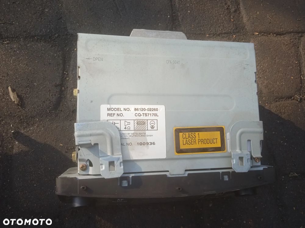 TOYOTA COROLLA E12 RADIO CD - 2