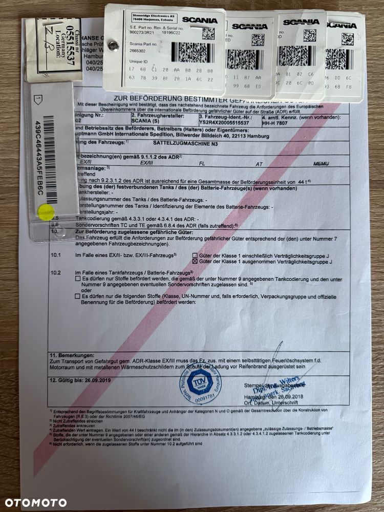 Scania R450 / cała na poduszkach / klimatyzacja postojowa / z Niemiec / Hydraulika / ADR / FULL LED / Alufelgi - 39