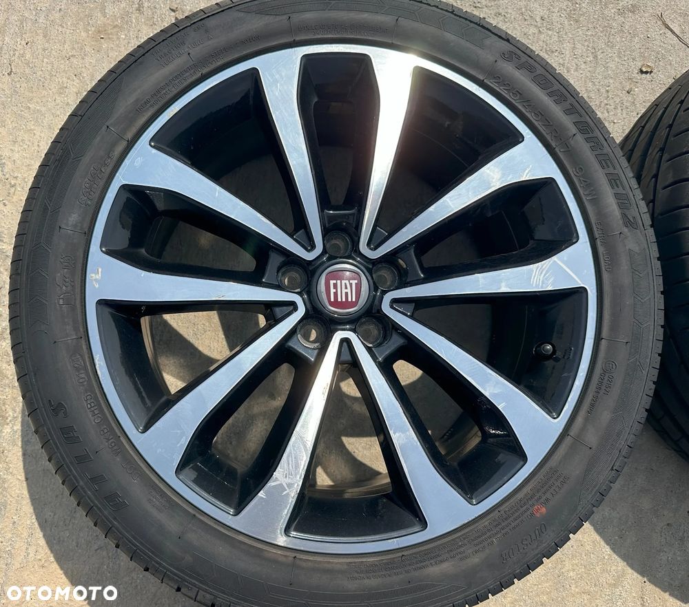 Koła Alufelgi 17" 5x98 Fiat Tipo II Doblo Aluminiowe 225/45/R17 - 2