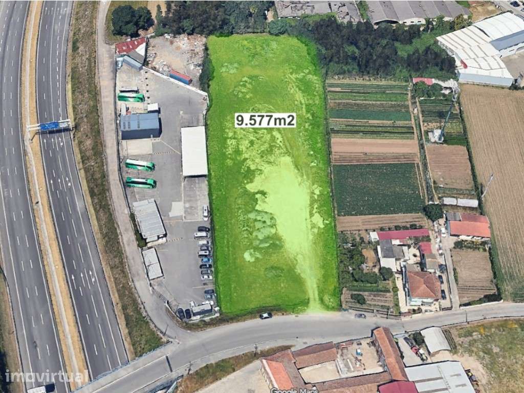 Terreno para Arrendamento - 9.577m² - Maia - Grande imagem: 2/2