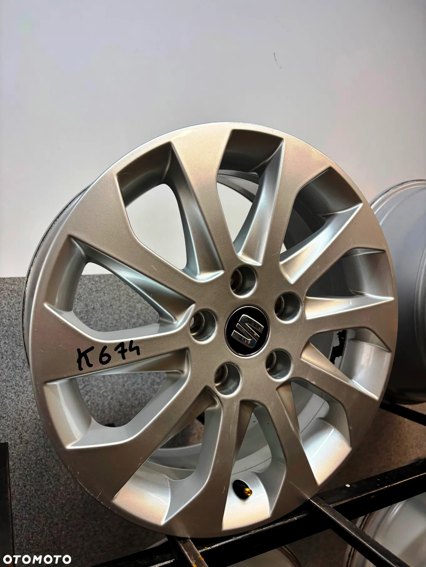 4 FELGI ALU. SEAT LEON III , VW GOLF 6,7,SKODA OCTAVIA 2,3  16''   6,5J ET46 - 3