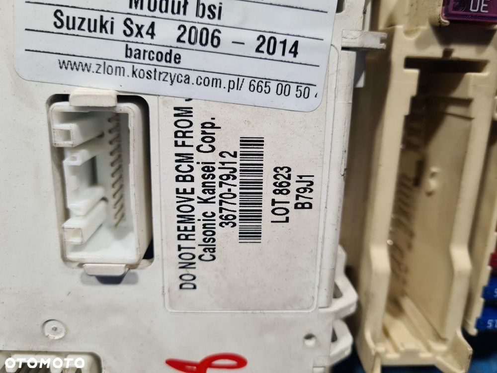 SUZUKI SX4  I 1.5B MODUŁ BSI 36770-79J12 - 6