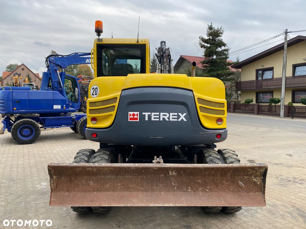 Terex TW85, GŁOWICA POWERTILT, 2 ŁYŻKI, RAMIĘ 3X ŁAMANE, KRÓTKI TYŁ, Z NIEMIEC, SUPER STAN, - 6