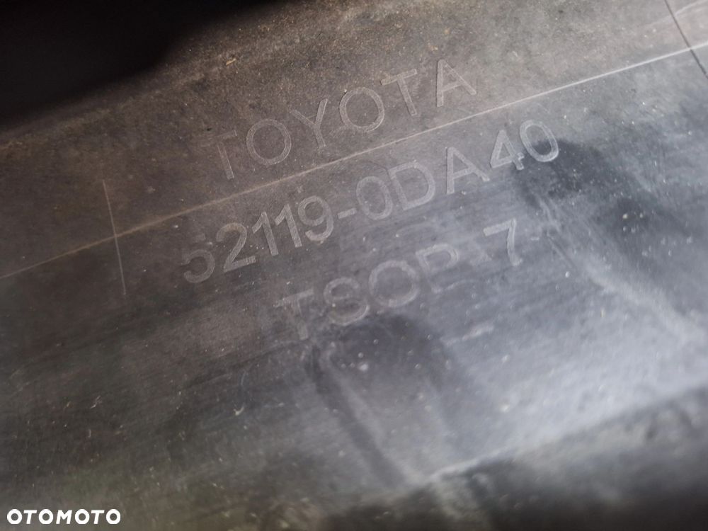 TOYOTA YARIS III LIFT 17-20 NIE KLEJONY! ZDERZAK PRZÓD PRZEDNI+WZMOCNIENIE GRILLA ORYG TOYOTA Nr 52119-0DA40 WYSYŁKA KRA - 14