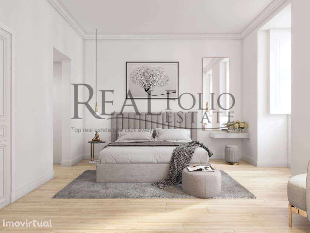 Luxuoso apartamento T3+1 no coração do Chiado - Grande imagem: 3/32