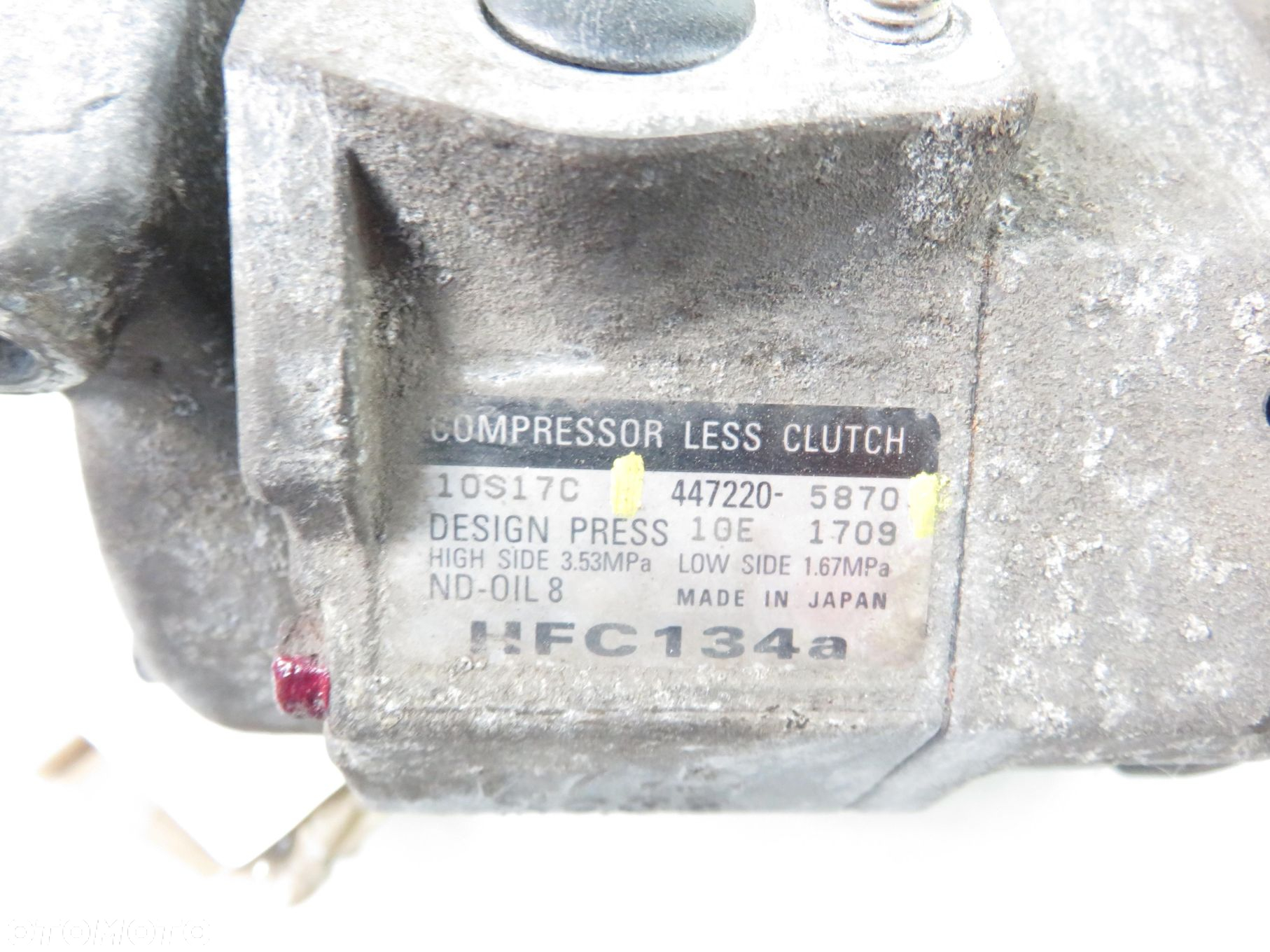 KOMPRESOR KLIMATYZACJI VOYAGER IV 2.5 CRD 4472205870 447220-5870 - 5
