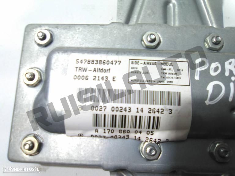 Airbag Porta Direito 0027_0024_3142_6423 Mercedes Clk C208 Coup - 3