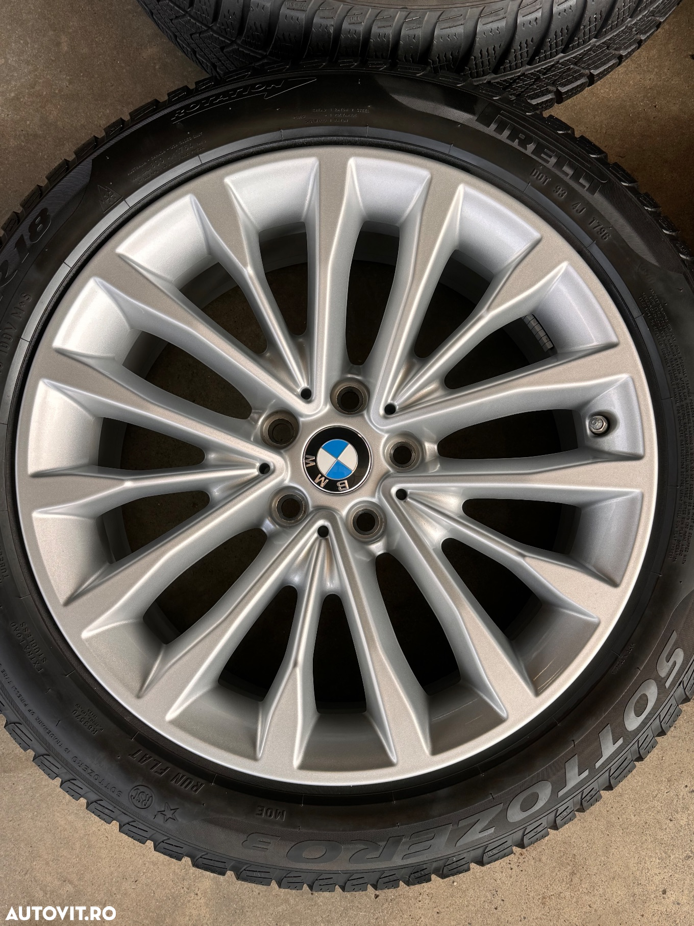 Vând jante originale BMW G30-31 pe 18” cu anvelope de iarnă - 5