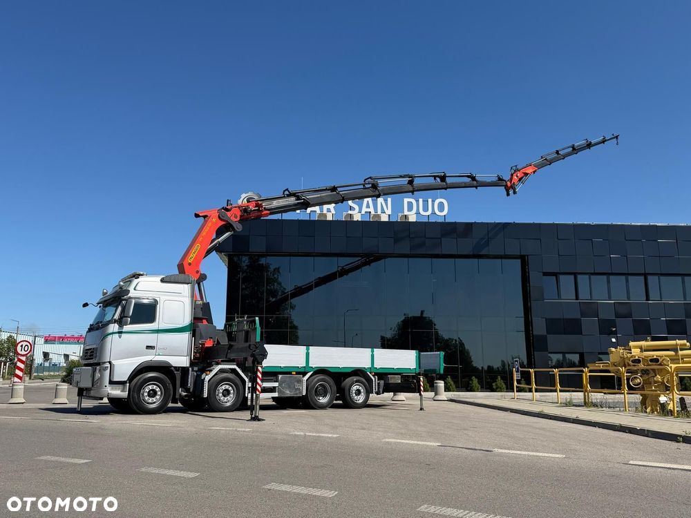 Volvo FH 540 8x2 PALFINGER PK 78002 SH Fly Jib HDS Żuraw Crane - 4