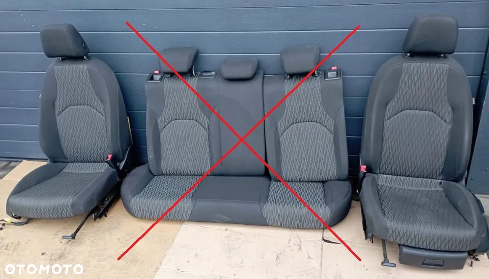 SEAT LEON III 3 FOTELE PRZÓD LEWY PRAWY FOTEL KIEROWCY PASAŻERA - 1