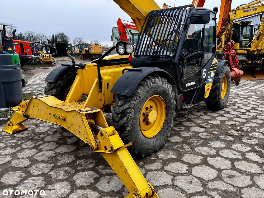 KOMATSU WH714H szufla widły + KOSZ - 5