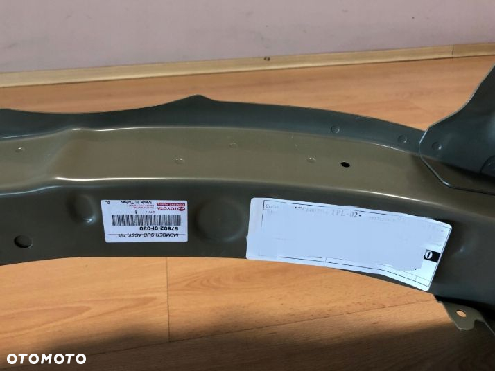 TOYOTA VERSO 09- PRÓG ŚCIANA LEWY TYŁ 57602-0F030 - 2