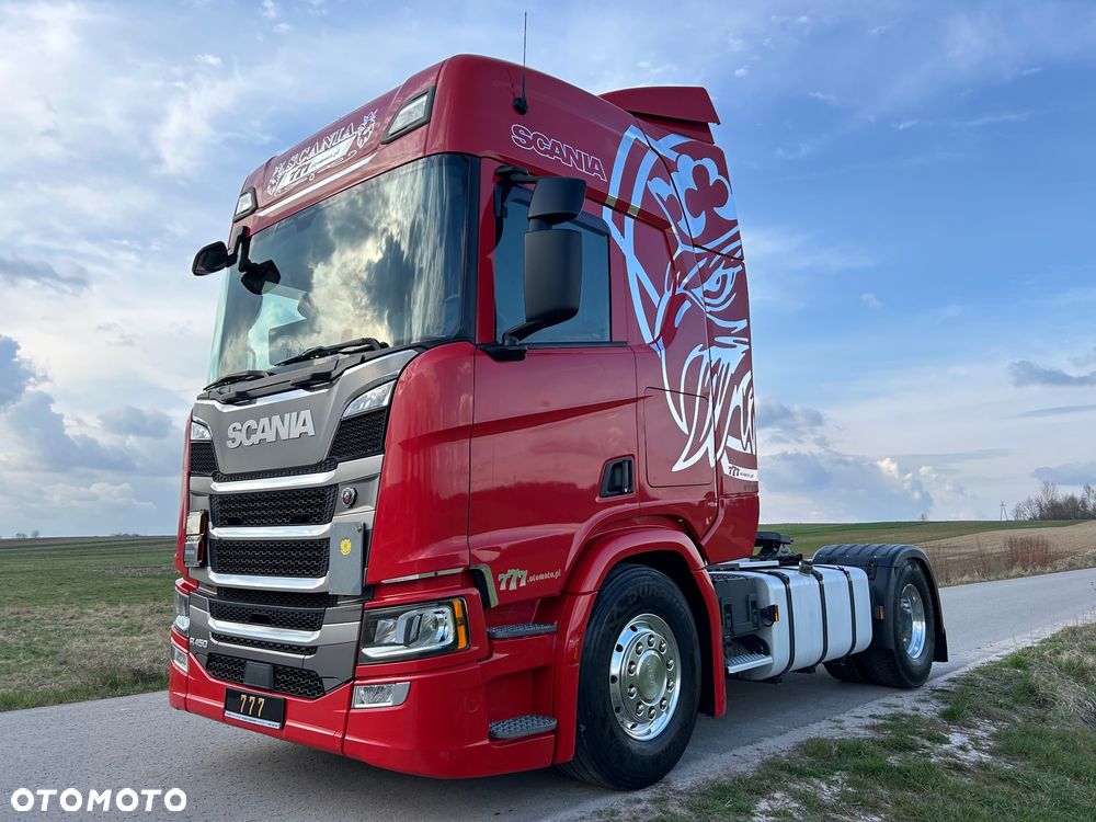 Scania R450 FULL ADR RETARDER ALUFELGI z Niemiec od jedynego właściciela ! HYDRAULIKA spod beczki spożywczej ! / do wywrotu ruchomej podłogi beczki TOP TOP TOP OKAZJA - 5