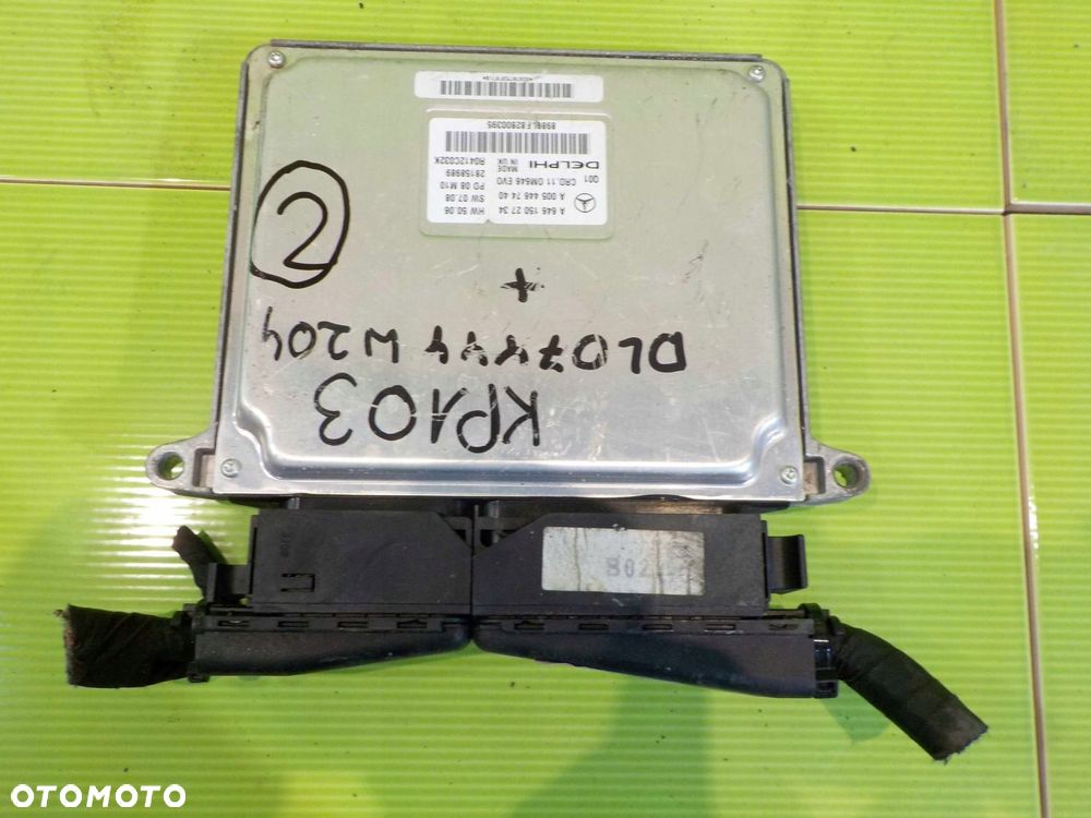MERCEDES C W204 2.2 CDI 08r sterownik komputer silnika A6461502734 - 12