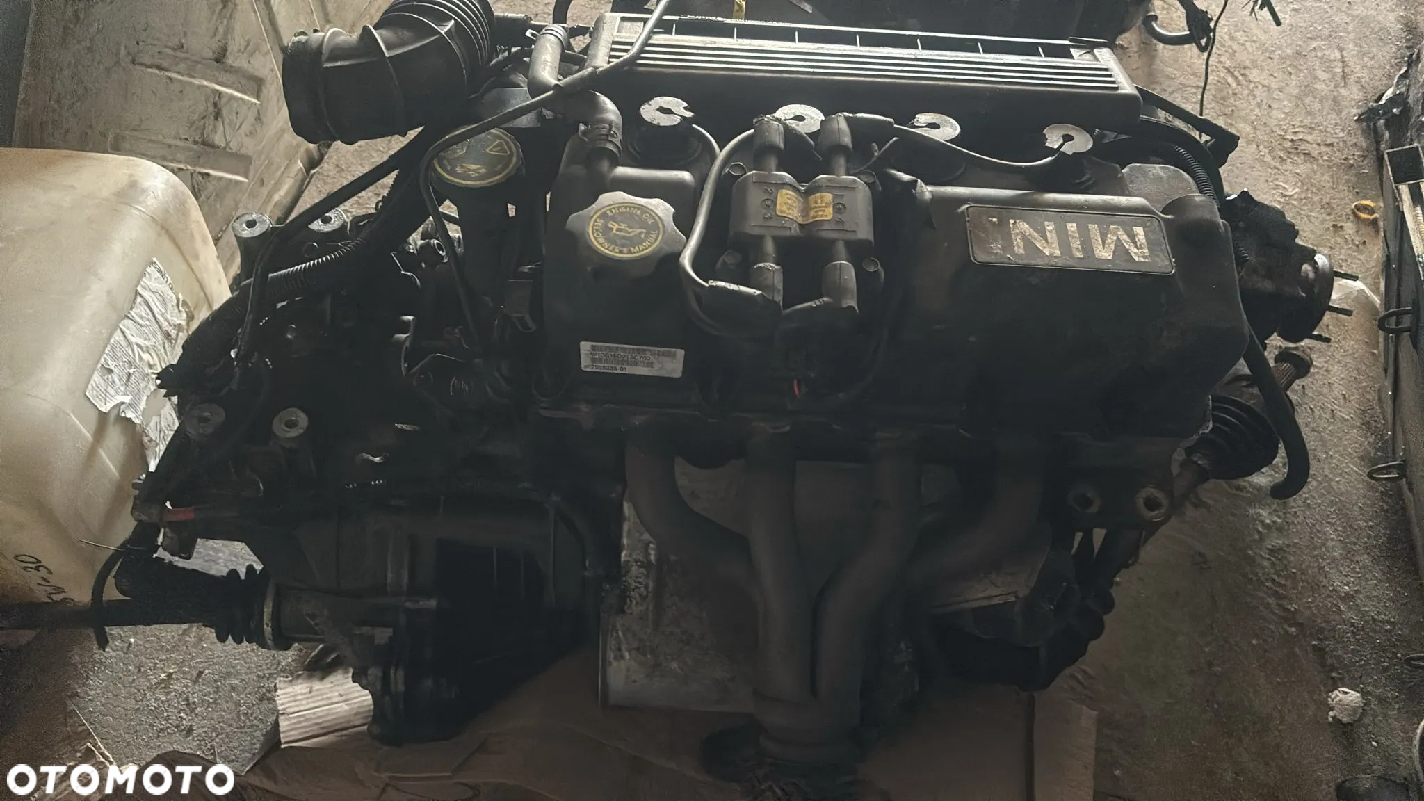 silnik kompletny  1.6 16V W10B16D MINI COOPER R50 - 2