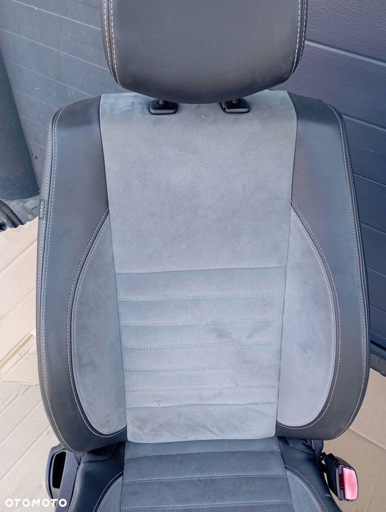 RENAULT LAGUNA III 3 KOMBI FOTELE KOMPLET GRZANE PÓŁSKÓRA EUROPA - 3