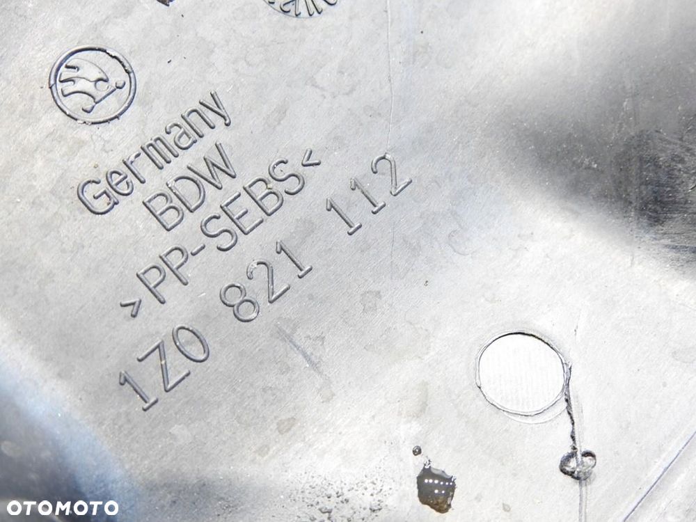 WYGŁUSZENIE BŁOTNIKA PRAWY PRZÓD SKODA OCTAVIA II LIFT 1Z0821112 - 5