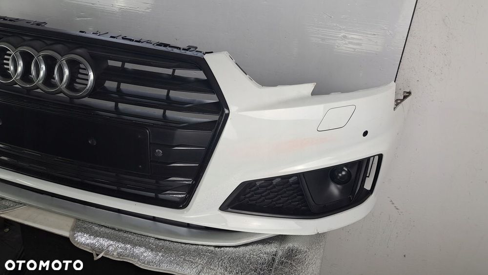 ZDERZAK AUDI S4 A4 S-LINE PLUS COMPETITION B9 8W 8W0 2016-2020 BLACK LINE - 3