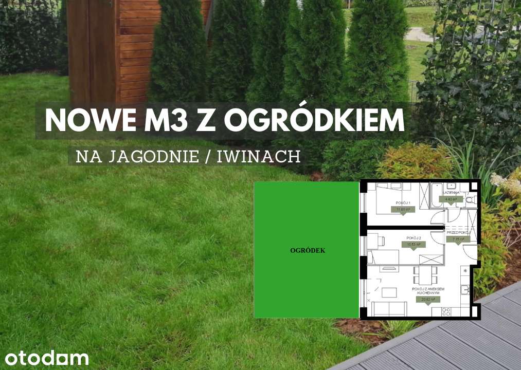 NOWA INWESTYCJA / Własny ogródek / Na 4Q2028!