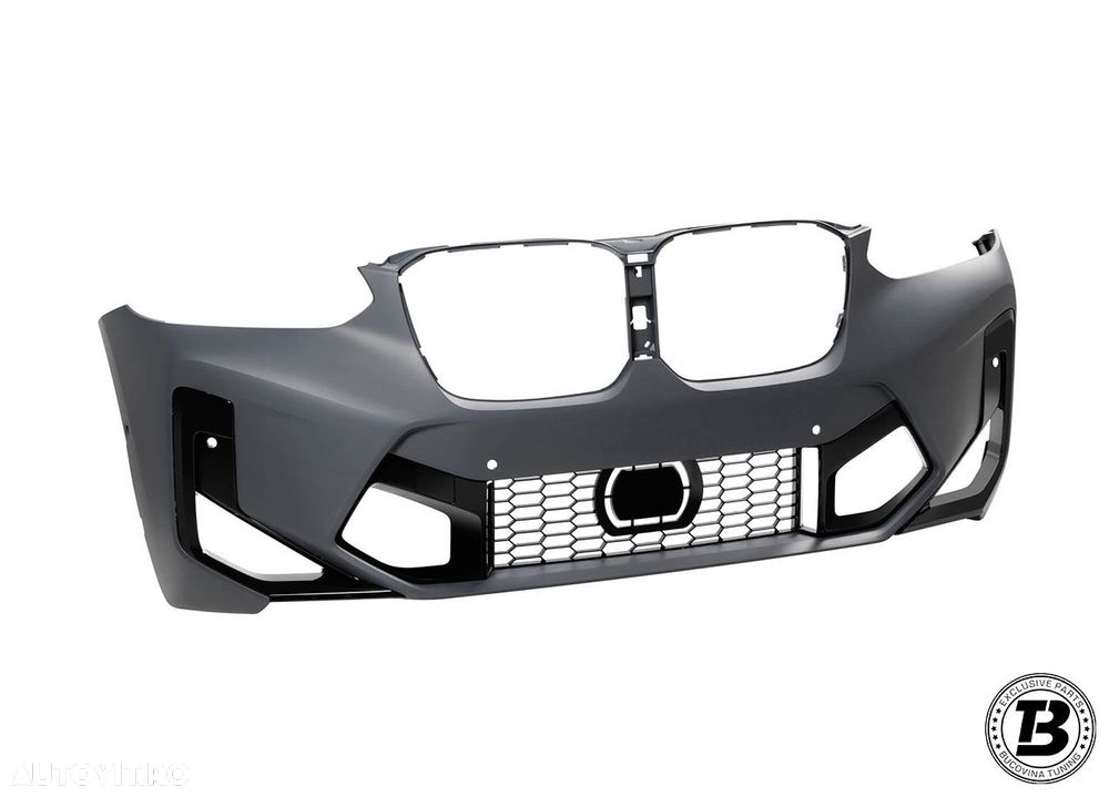 Pachet Exterior compatibil cu BMW X3 G01 LCI X3M Design - 3