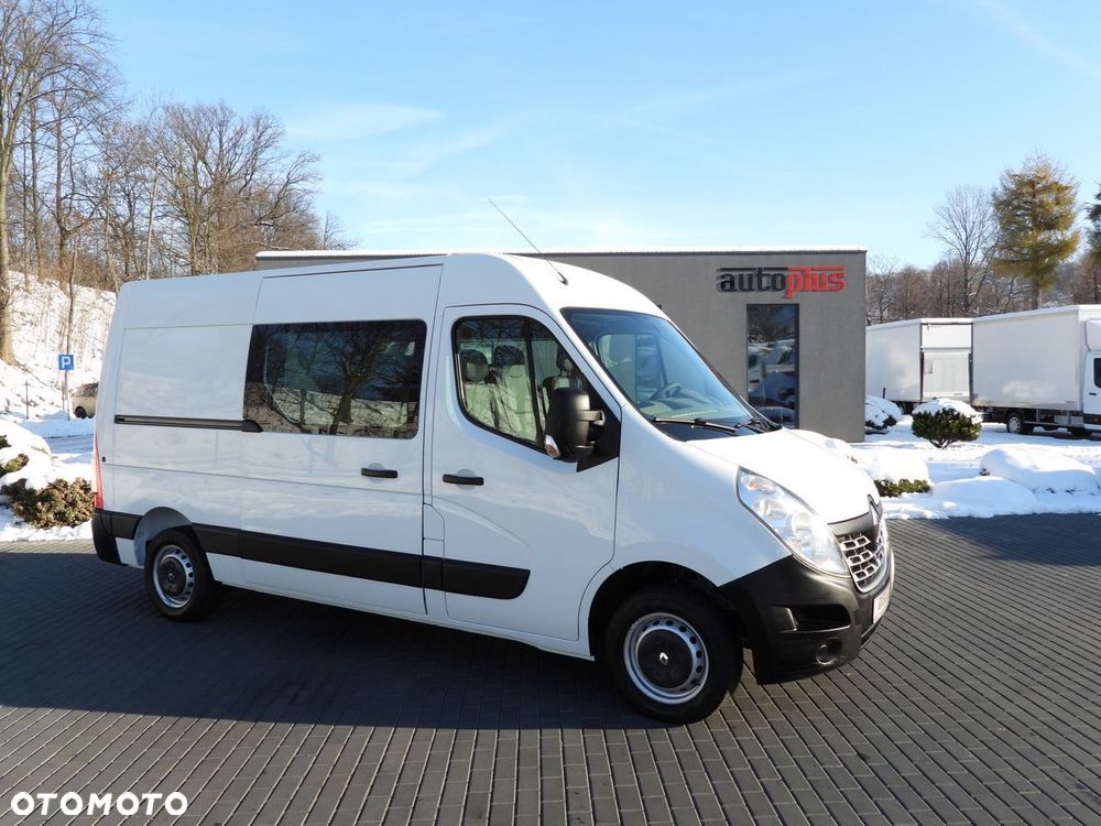Renault MASTER FURGON BRYGADÓWKA 7 MIEJSC TEMPOMAT KLIMATYZACJA  110KM - 2