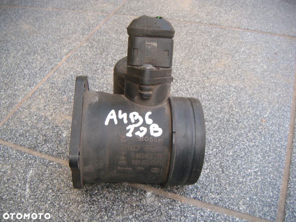 audi a4 b6 2.0b przepływomierz 0280218058 - 1
