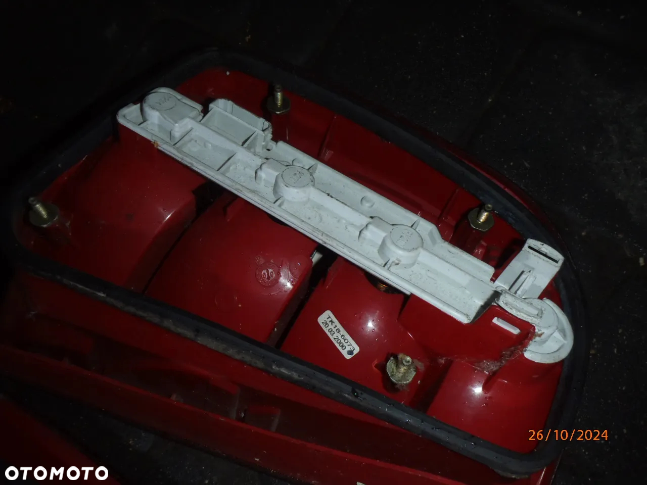 wkład listwa żarówek oprawka żarówki lampa z lampy tył tylnej passat b5 octavia fabia golf IV nie wypalone styki - 4