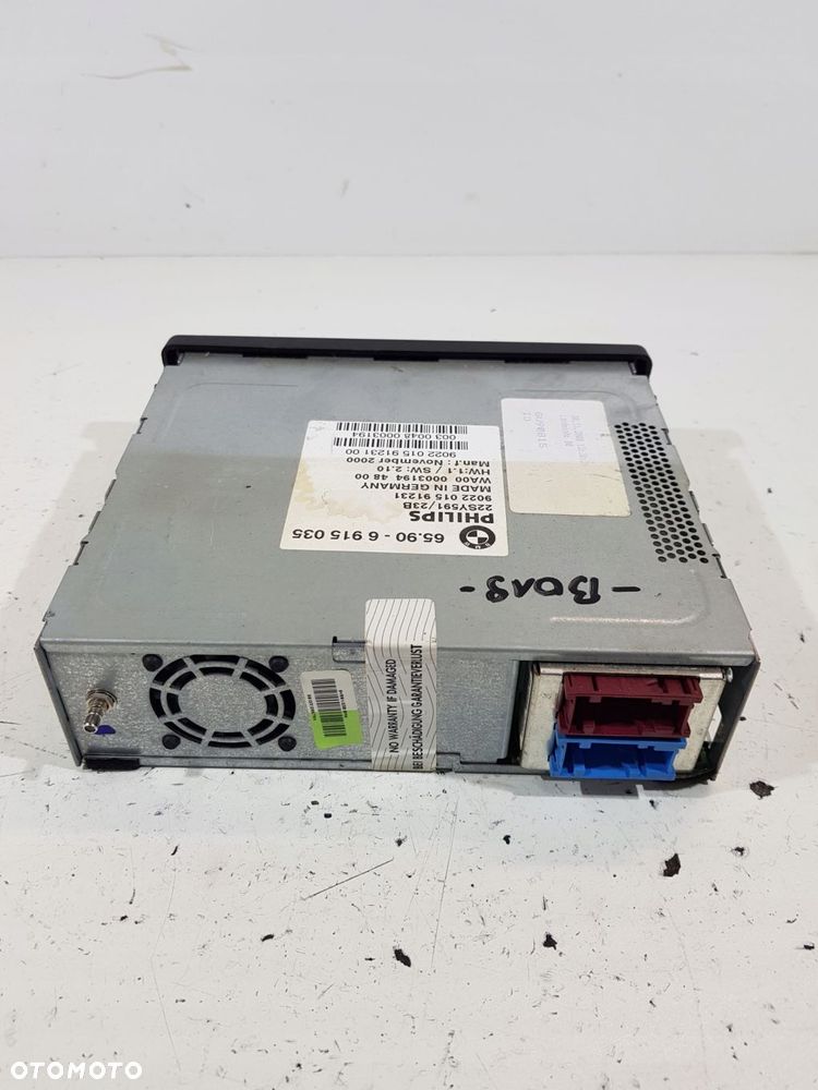 czytnik płyt nawigacji 6915035 bmw 5 e39 e38 eur - 4