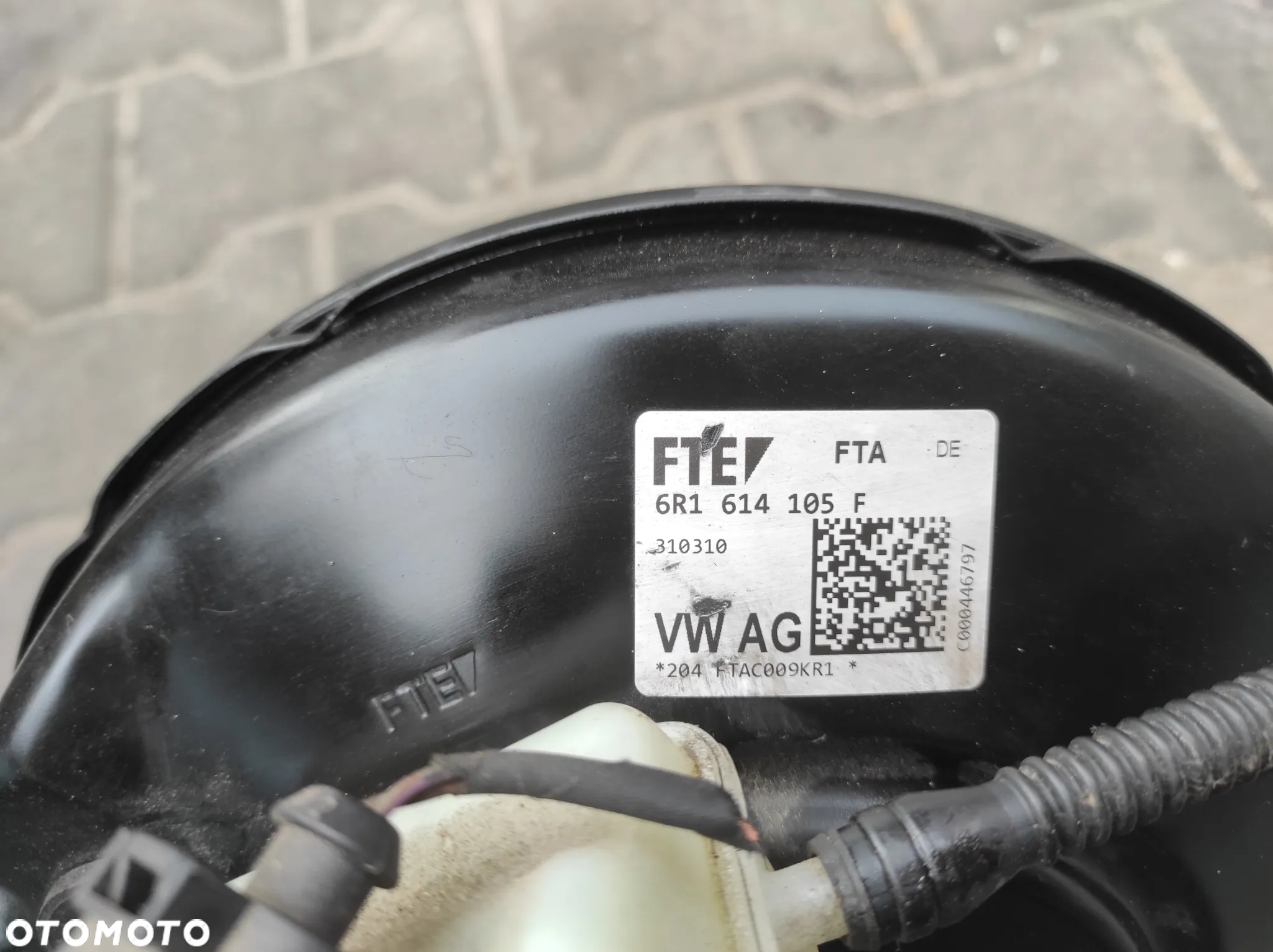 VW AUDI SEAT SKODA SERWO SERVO POMPA HAMULCOWA 6R1614105F WYSYŁKA !!!!! - 3