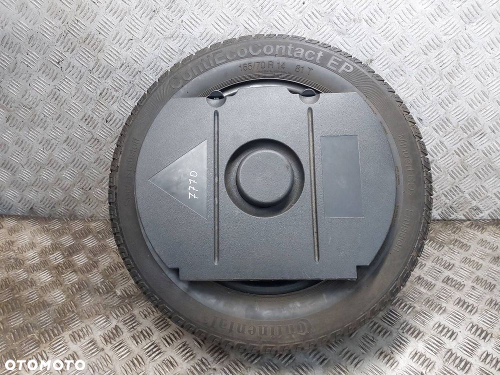 ORGANIZER WKŁAD BAGAŻNIKA + ZAPAS 5x100 5Jx14 165/70R14 SKODA 6Q0601027C - 1