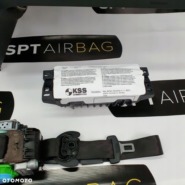 AUDI A4 B8 8K0 DESKA ROZDZIELCZA KONSOLA KOKPIT PULPIT PODUSZKI AIRBAG AIR BAG PASY KURTYNY KIT SET - 6