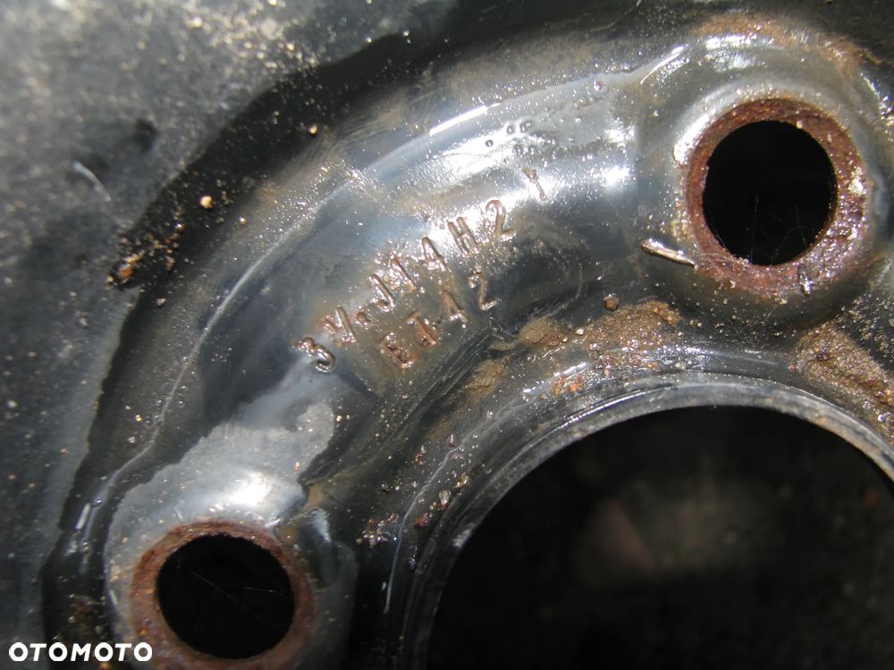 VOLKSWAGEN POLO KOŁO DOJAZDOWE 3,5J X14 4X100 ET42 6N0601025G - 3