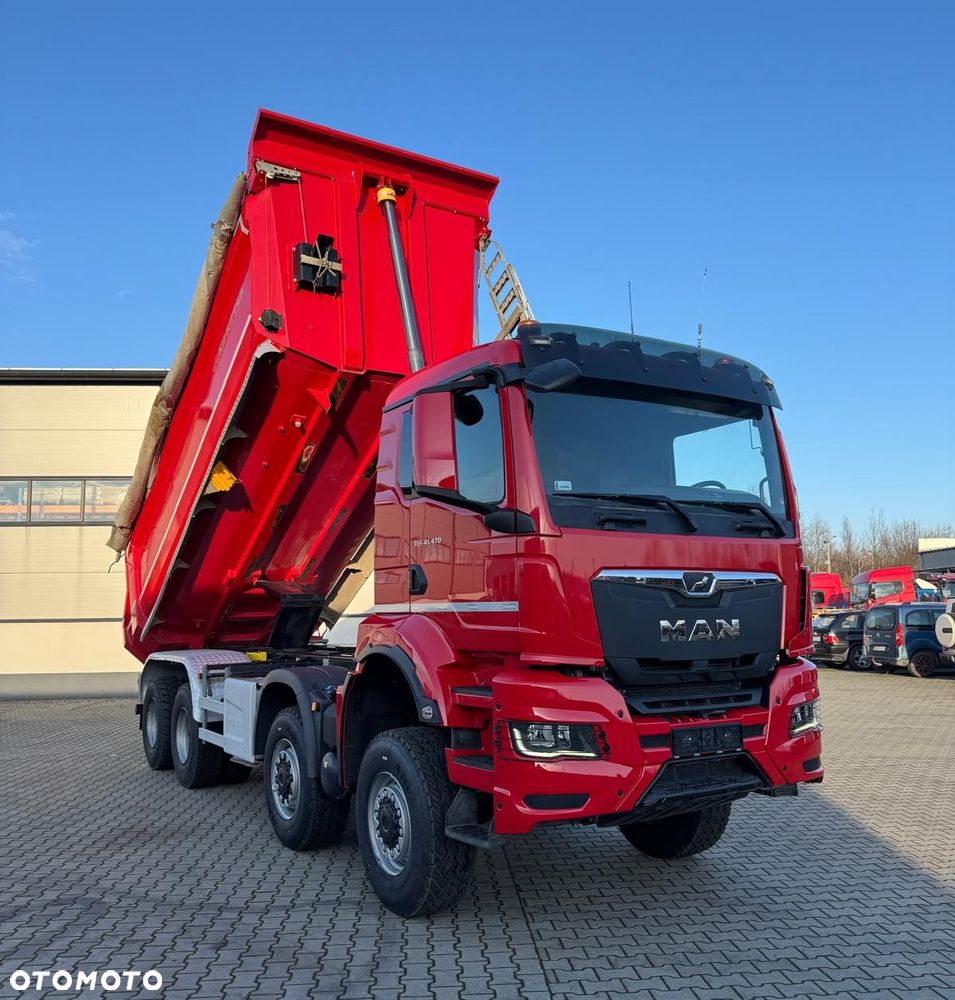MAN TGS TG3 E6 41.470 / 8X8/ 2022 /  KH-KIPPER /  MANUAL - 9