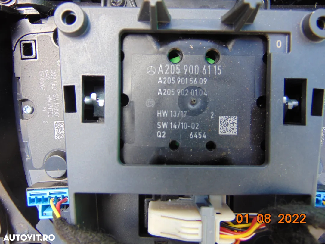 Joystick navigatie Mercedes GLC w253 x253 C Class w205 comanda MMi cod a2059006115 - 2