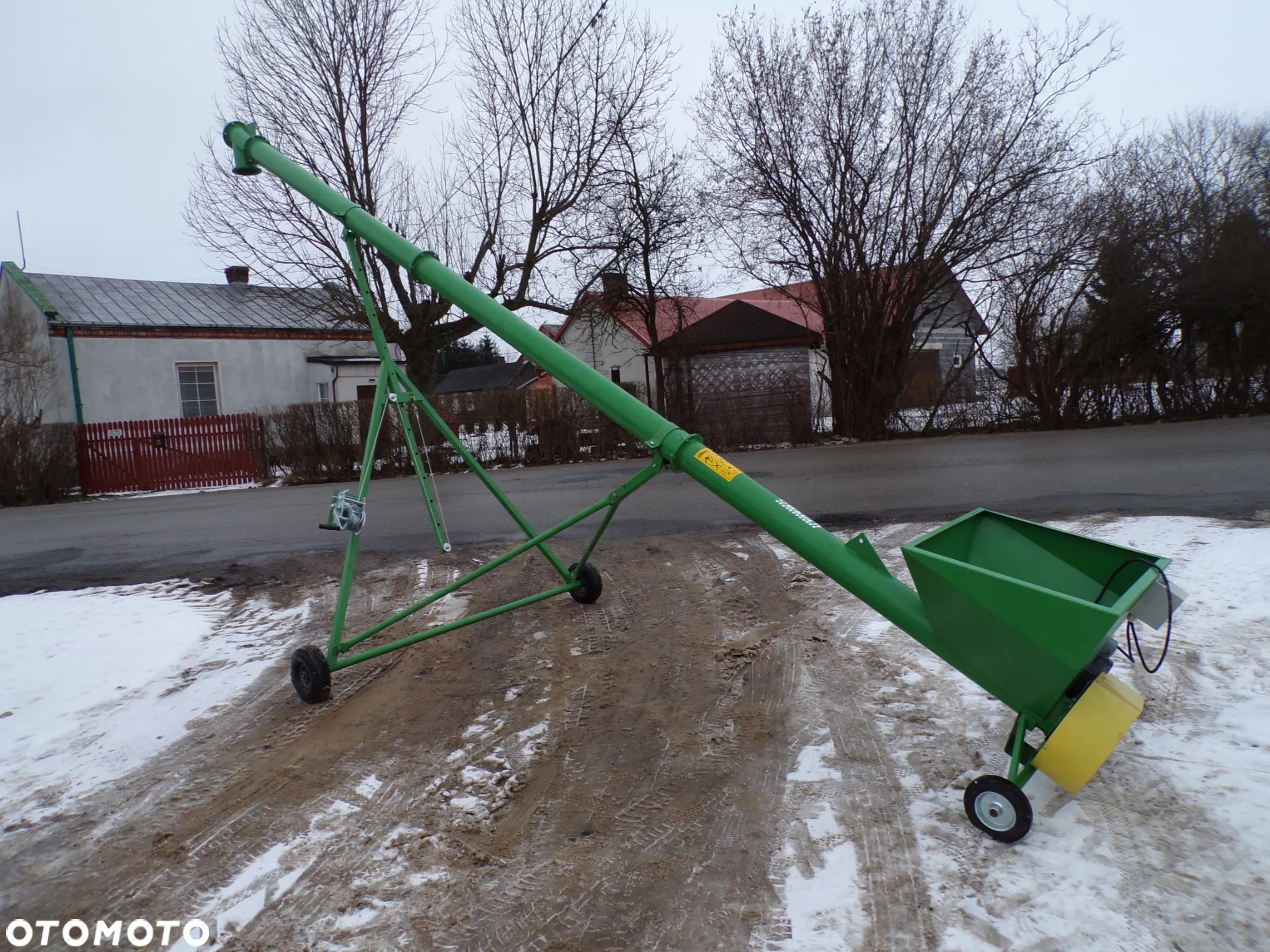 PODAJNIK/ PRZENOŚNIK ŚLIMAKOWY/Żmijka Do Zboża/ Pelletu/ Trocin Podajniki Przenośniki Ślimakowe Żmijki Fi 140 Fi 200 - 5