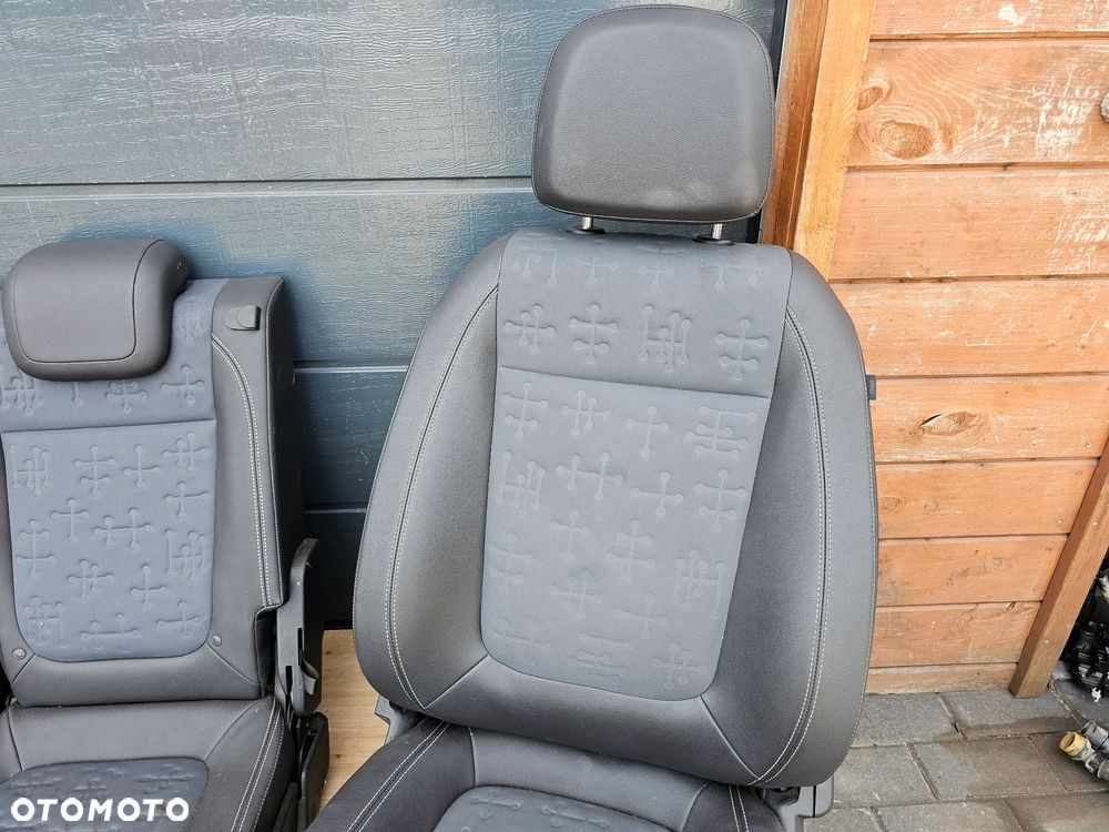 FOTELE PRZÓD TYŁ PODUDZIA PÓŁSKÓRA OPEL MERIVA B EUROPA PODGRZEWANE - 7
