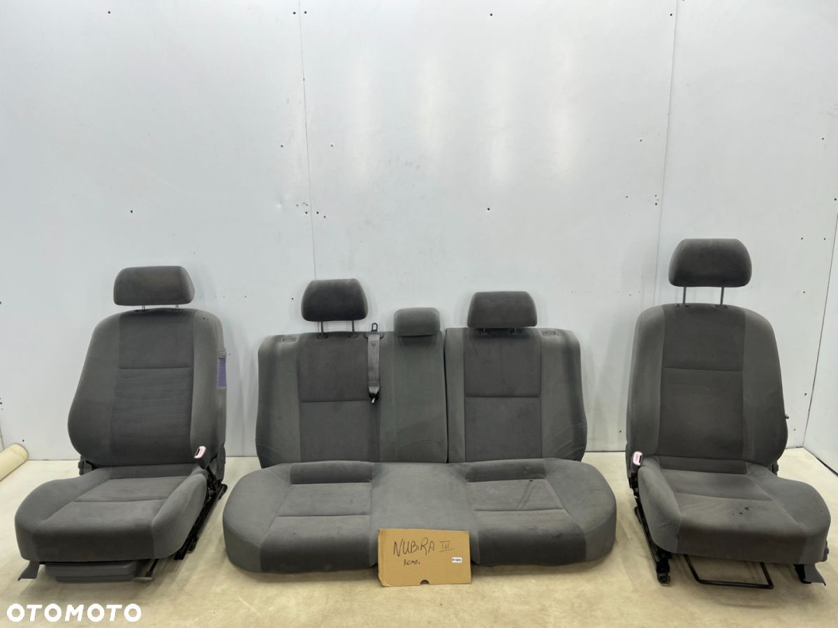 Fotele Chevrolet Nubira III J200 05-12r. KOMBI kanapa tylna KOMPLET do wyczyszczenia - 1