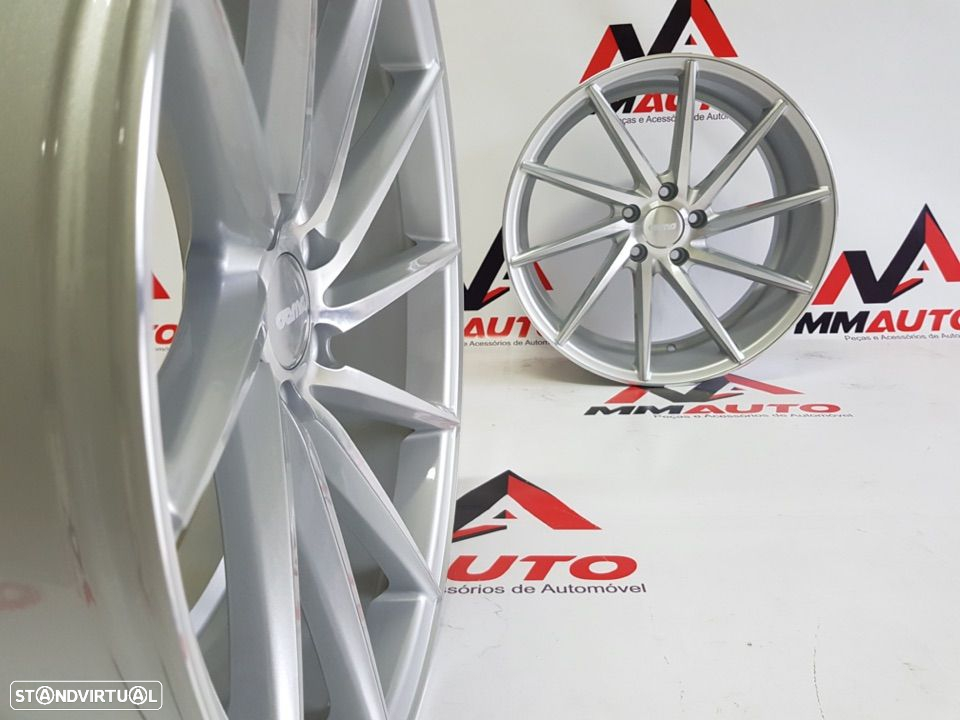 Jantes OEMS FS10 Silver 19" Directional (Estilo Vossen CVT) - 6