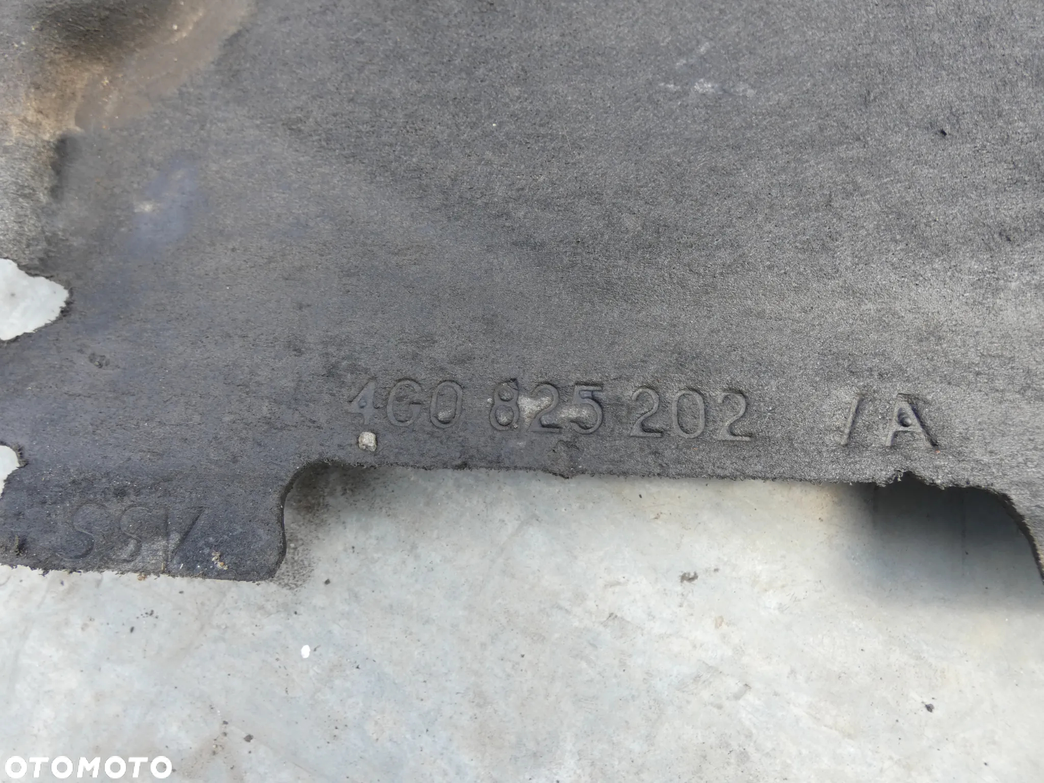 AUDI A6 C7 OSŁONA DOLNA PODWOZIA 4G0825202A D100 - 8