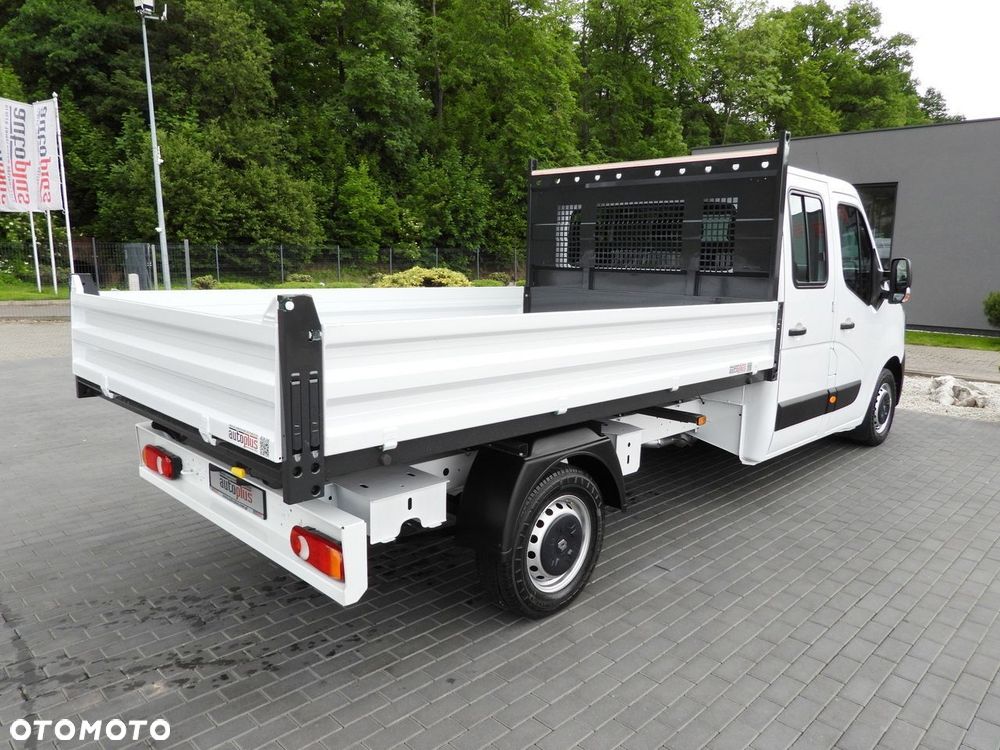 Renault MASTER WYWROTKA PODWÓJNA KABINA DOKA 6 MIEJSC TEMPOMAT NAWIGACJA LEDY KLIMATYZACJA  145KM - 14