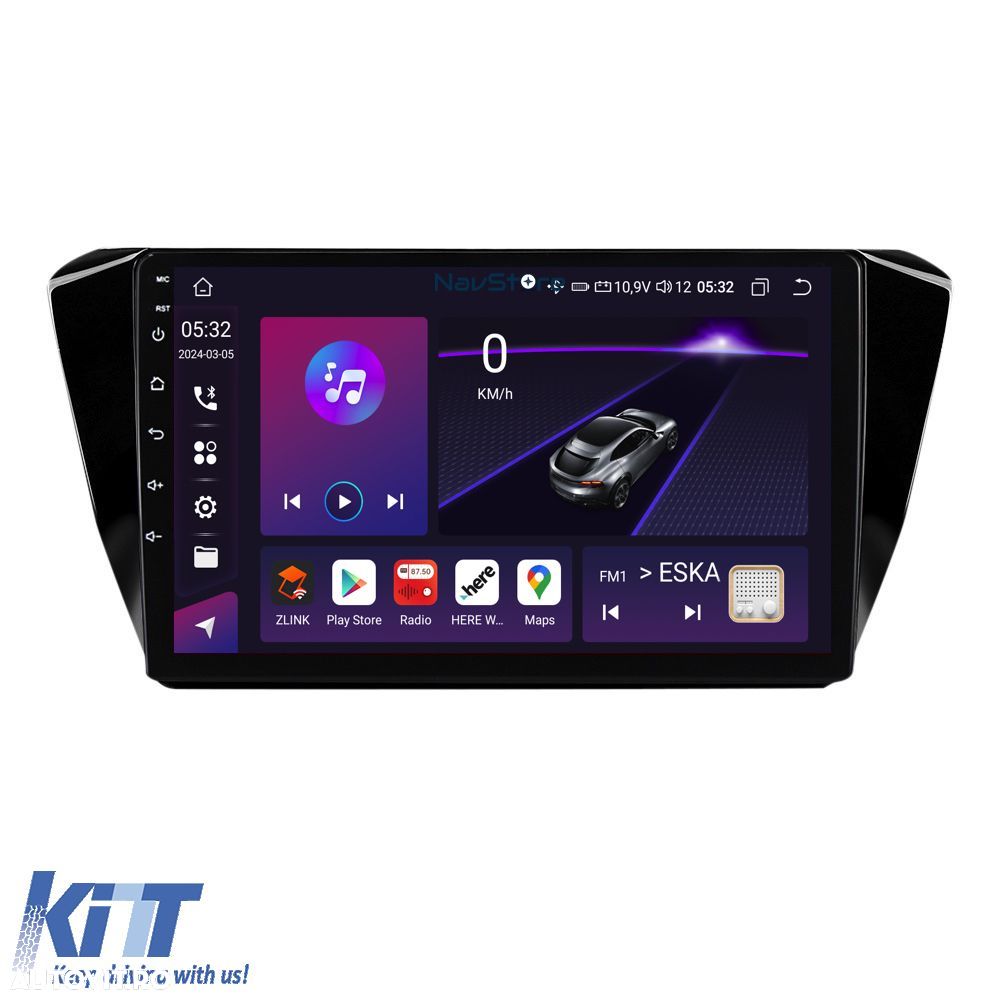 Navigatie Android Dedicata Skoda Superb 3 (2015-2019), 10Inch, 4Gb Ram - 3