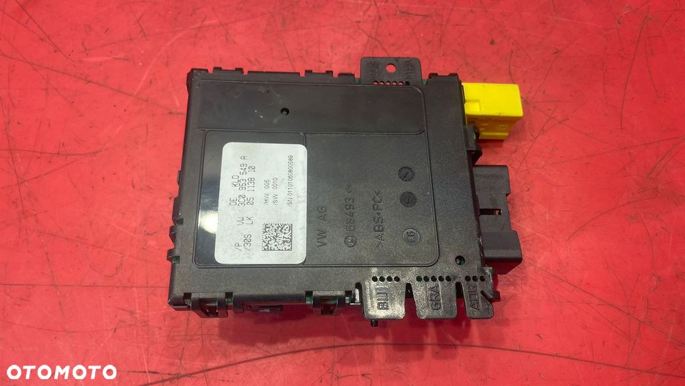 VW PASSAT B6 CZUJNIK KĄTA SKRĘTU MODUL KIEROWNICY 3C0953549A - 1
