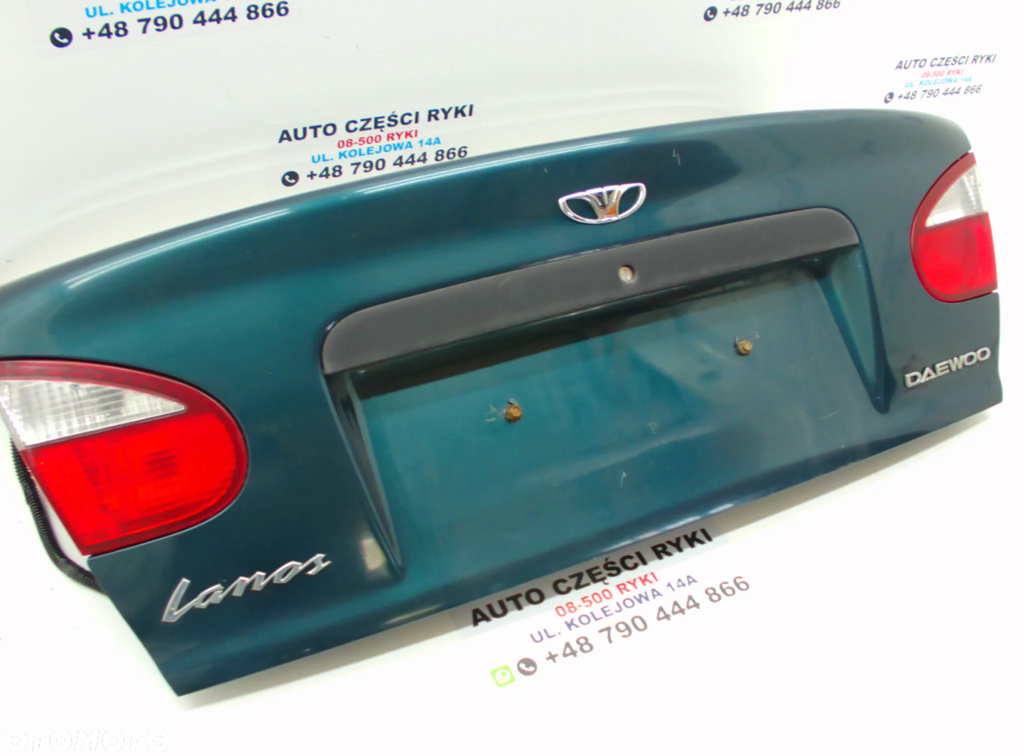 Daewoo Lanos Sedan Klapa Bagażnika Zielona - 2
